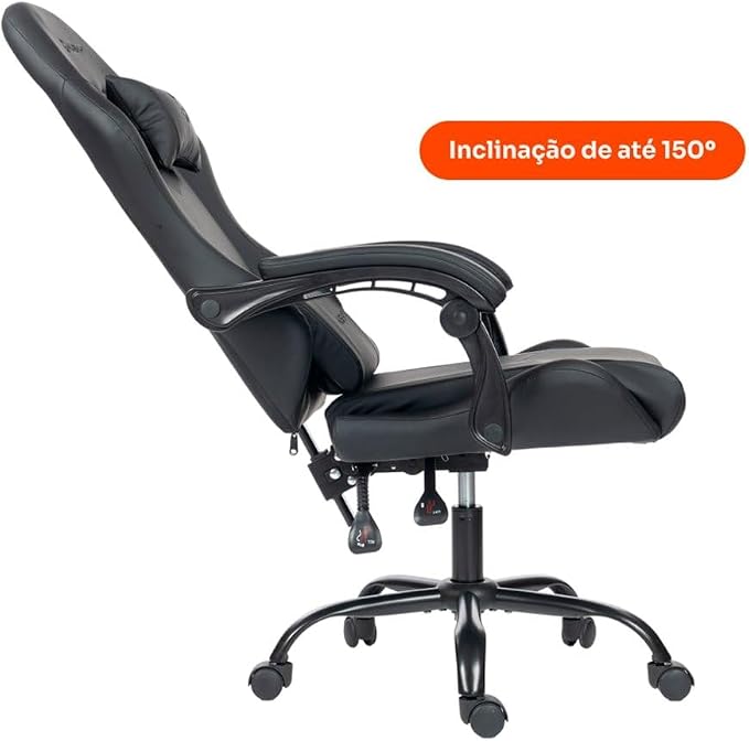 Cadeira gamer de lado