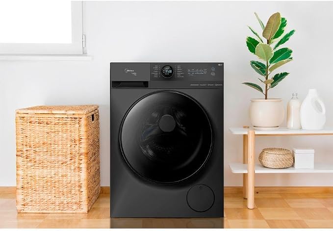 Painel de controle da Lavadora Midea Slim
