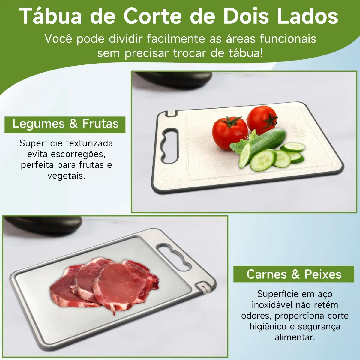 Base antiderrapante da tábua
