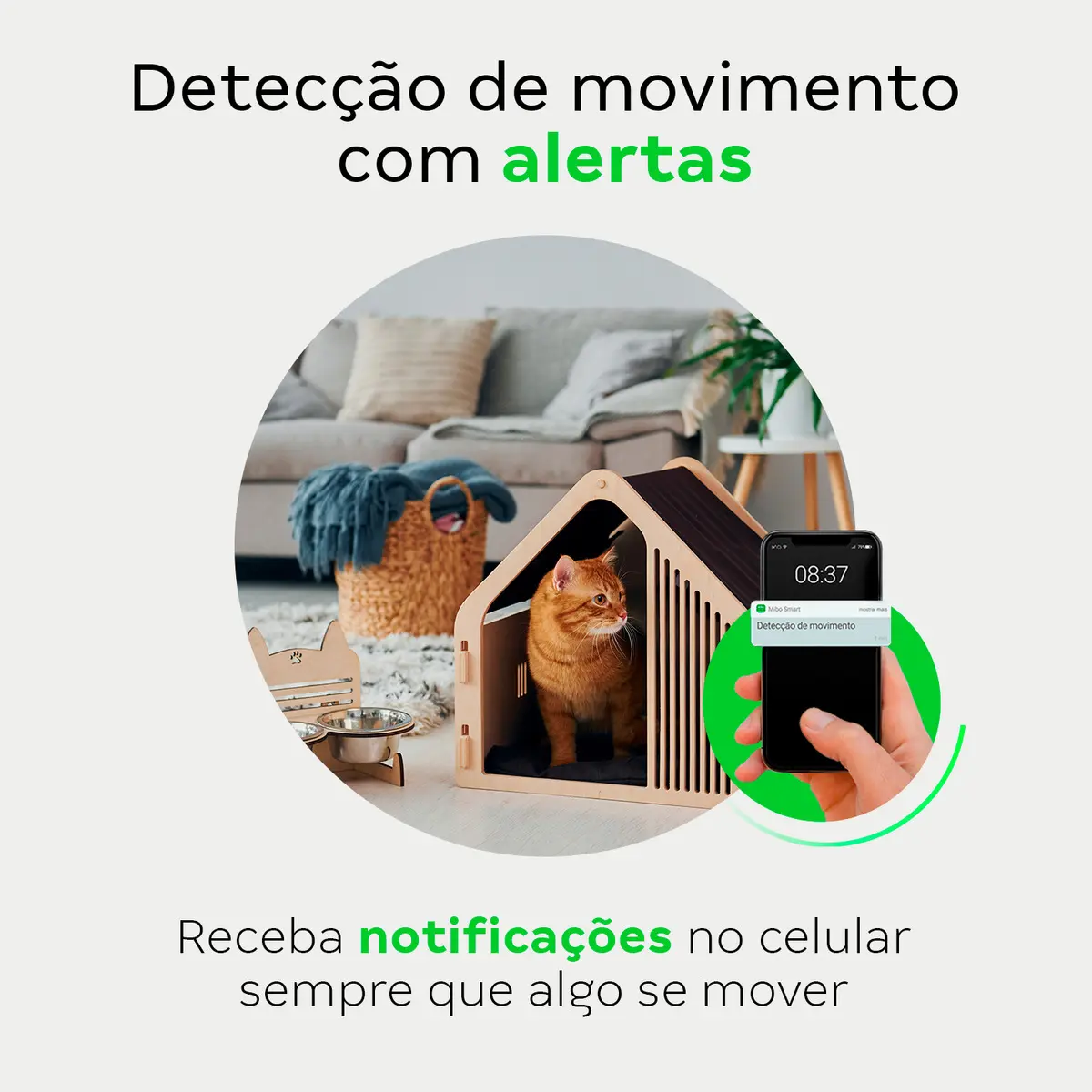 Visão noturna da Câmera iM3 C Black