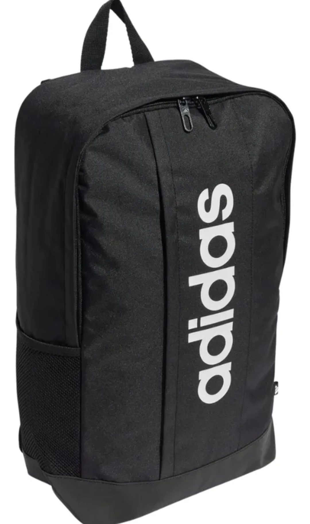 Alças e acabamento da mochila Adidas