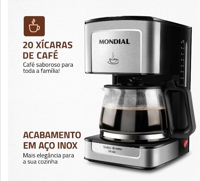 Cafeteira Elétrica Mondial