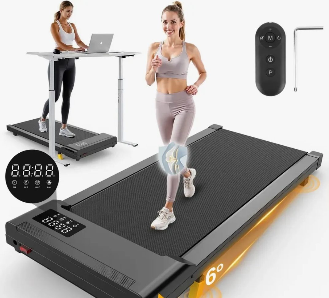 Esteira Elétrica Ergométrica Ginástica Inclinação 12km 2.5hp Preto