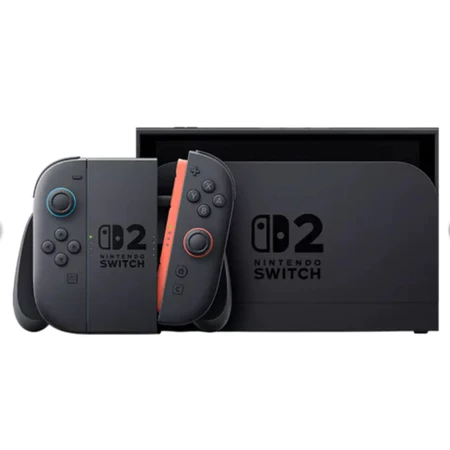 Detalhe do console Nintendo Switch 2