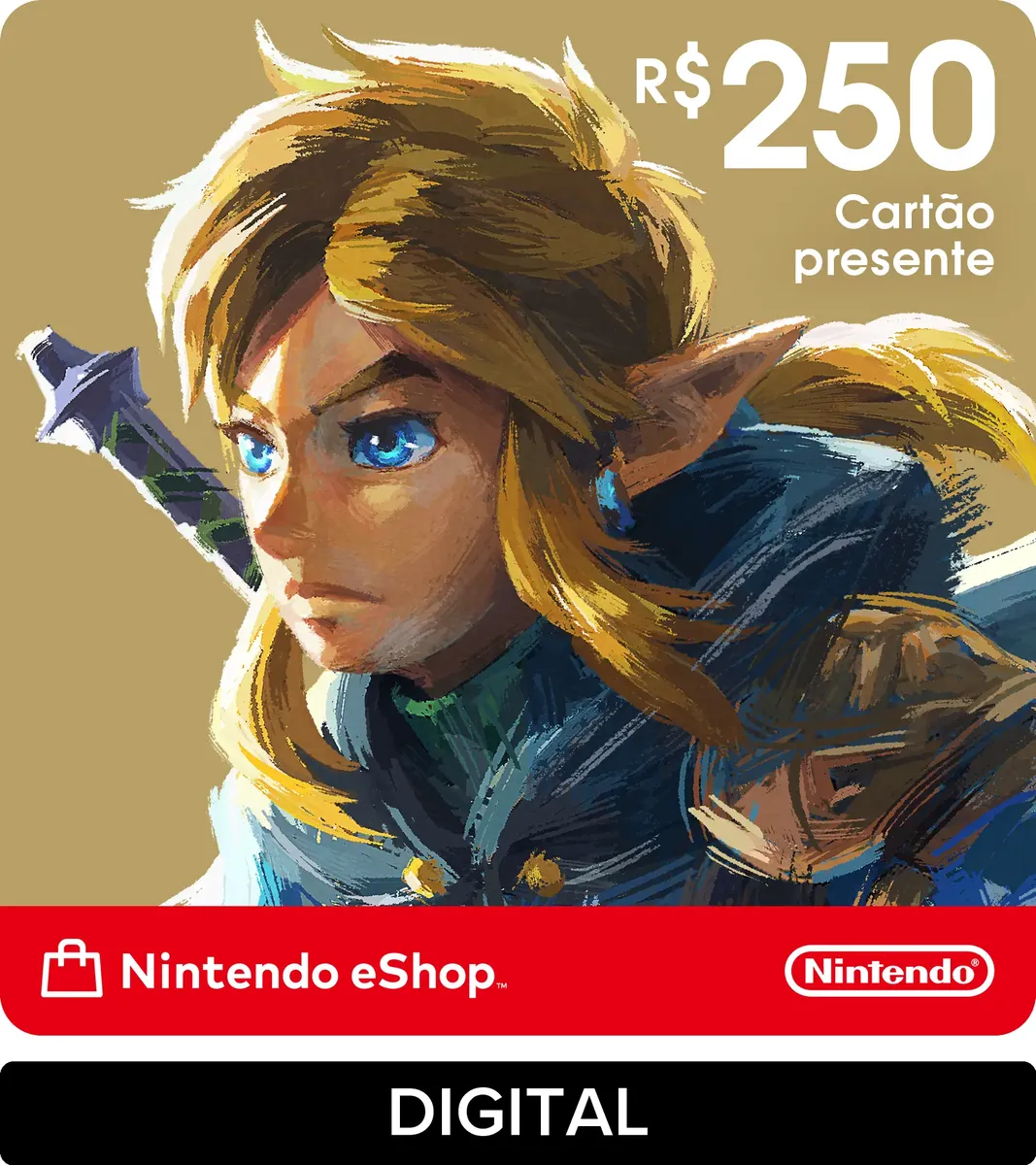 🎮 Gift Cards Nintendo eShop — Garanta o seu!