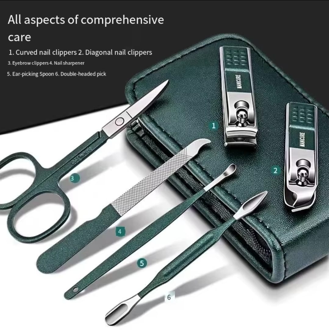 Estojo portátil do kit de manicure