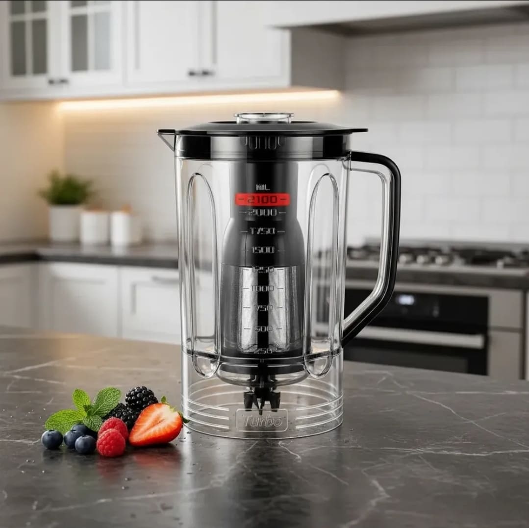 Copo Liquidificador Completo Preto L-1000/l-1200 Mondial Ori