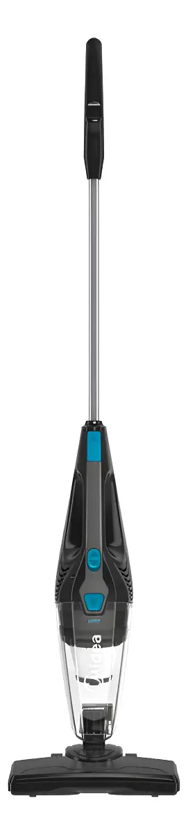 Aspirador de Pó Vertical Midea, 1350W, 2 em 1, cabo de 5M, Preto e Azul