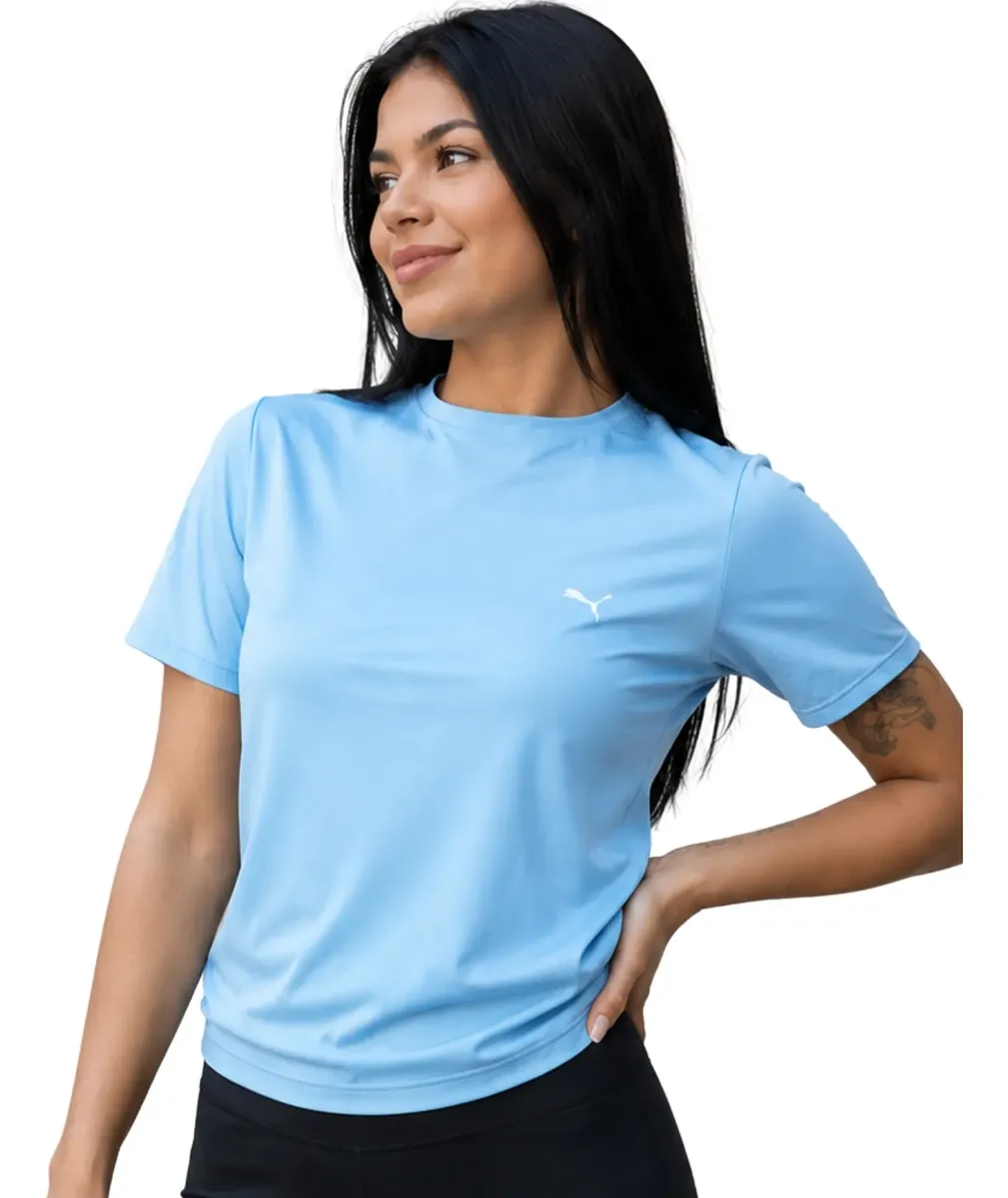 Camiseta Feminina Puma Manga Curta Uv50+ Caminhada