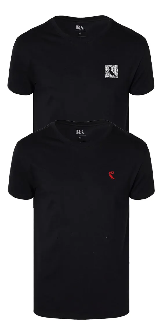 Kit 2 Camisetas Reserva ( todos os tamanhos )