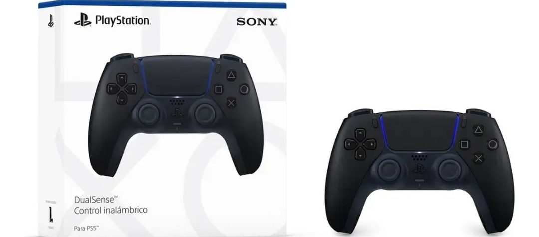Controle Joystick Sem Fio Sony PlayStation 5 DualSense Midnight Black