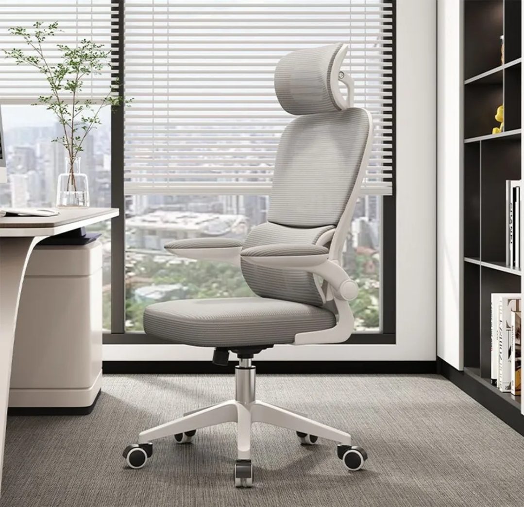 Cadeira Escritório Ergonômica Python Fly Cor Cinza