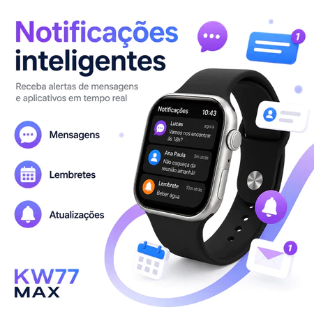2026 Smartwatch 6 Em 1 Tela AMOLED 2.02" HD GPS NFC Monitor Saúde 120 Modos Esportivos 45mm/49mm Para Android IOS